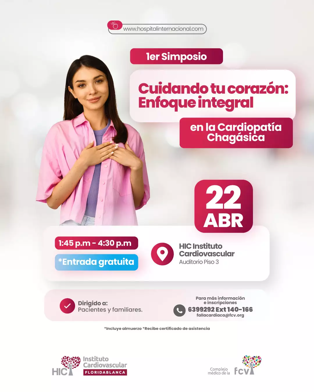 1er Simposio - Cuidando tu corazón: Enfoque integral en la Cardiopatía Chagásica