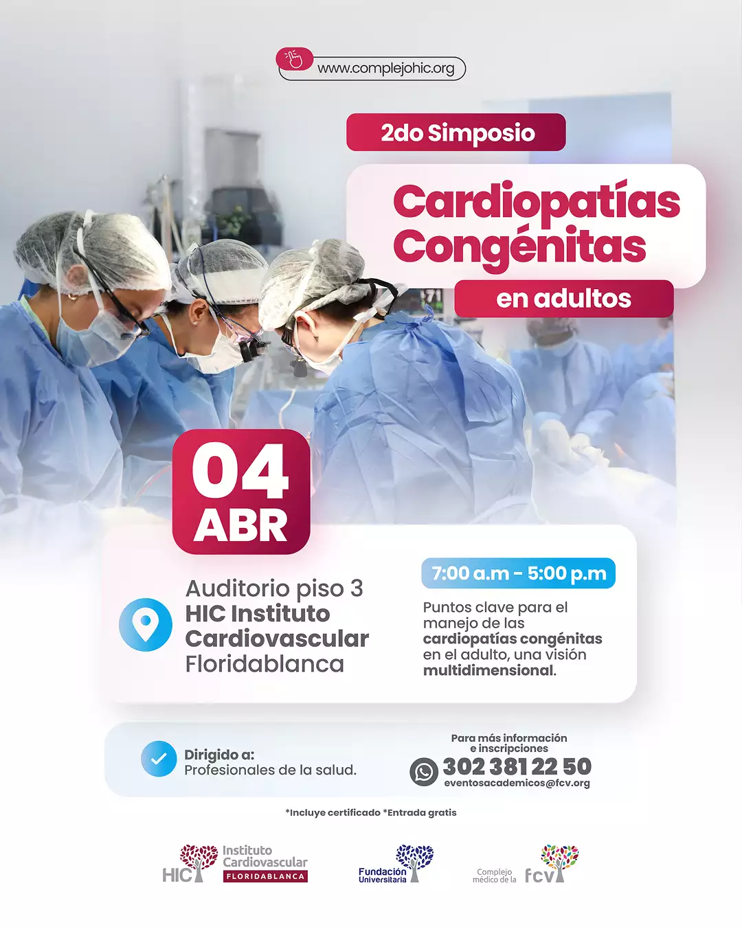 2do simposio cardiopatías congénitas